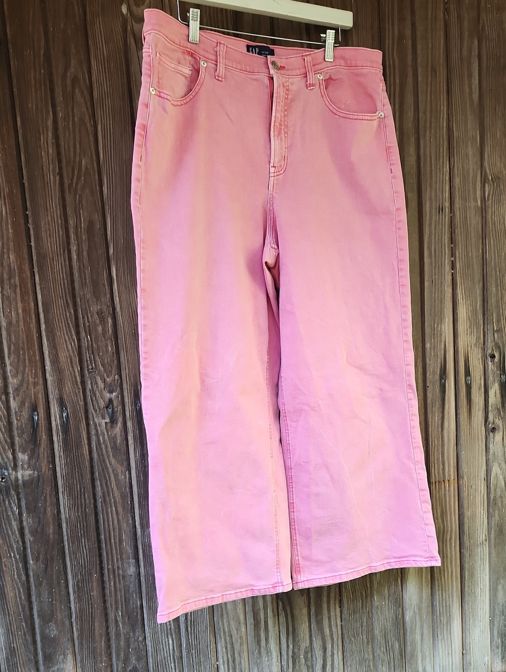 Gap Ladies Wide Leg High Rise Jeans